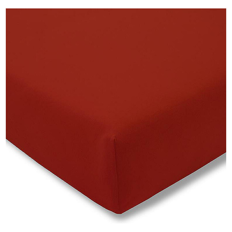 ESTELLA Kinderspannbettlaken Kinder-Feinjersey mit perfekter Passform rot 1x70/140 cm