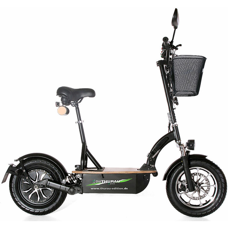 DIDI THURAU EDITION Didi Thurau Edition Elektro-Roller Eco-Tourer Speed 45 km/h Basic schwarz
