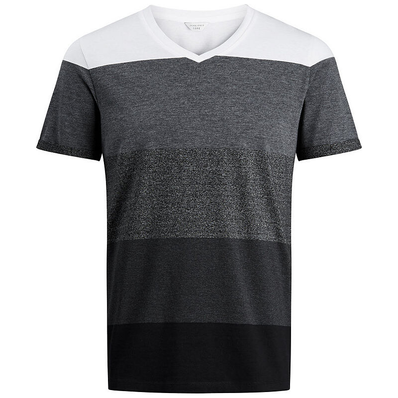 Jack & Jones Colour-Blocking T-Shirt schwarz L,M,S,XL