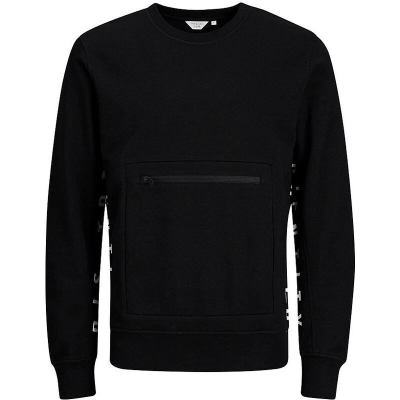 Jack & Jones Rundhalsausschnitt- Sweatshirt schwarz L,M,XL
