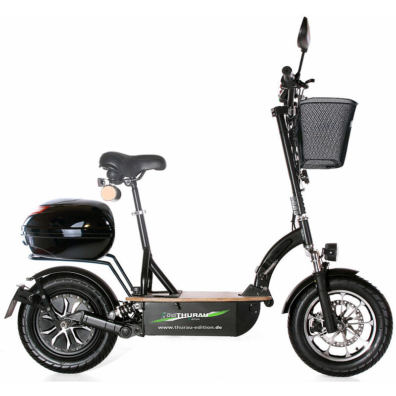 DIDI THURAU EDITION Didi Thurau Edition Elektro-Roller Eco-Tourer Speed 45 km/h Safety schwarz
