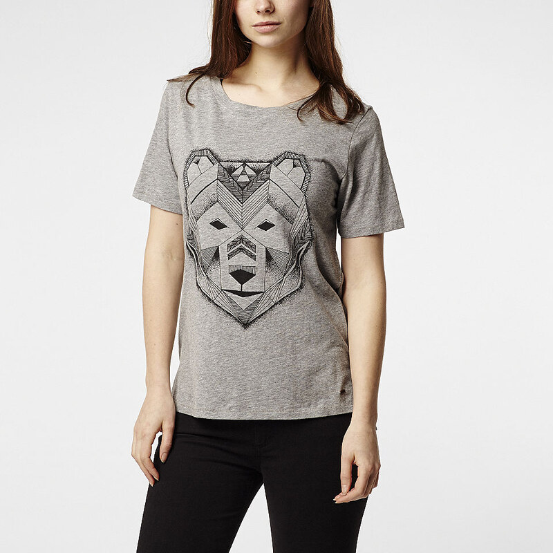 O'NEILL Damen T-Shirt kurzärmlig Americana grau L (42),M (40),S (38),XL (44),XS (36)