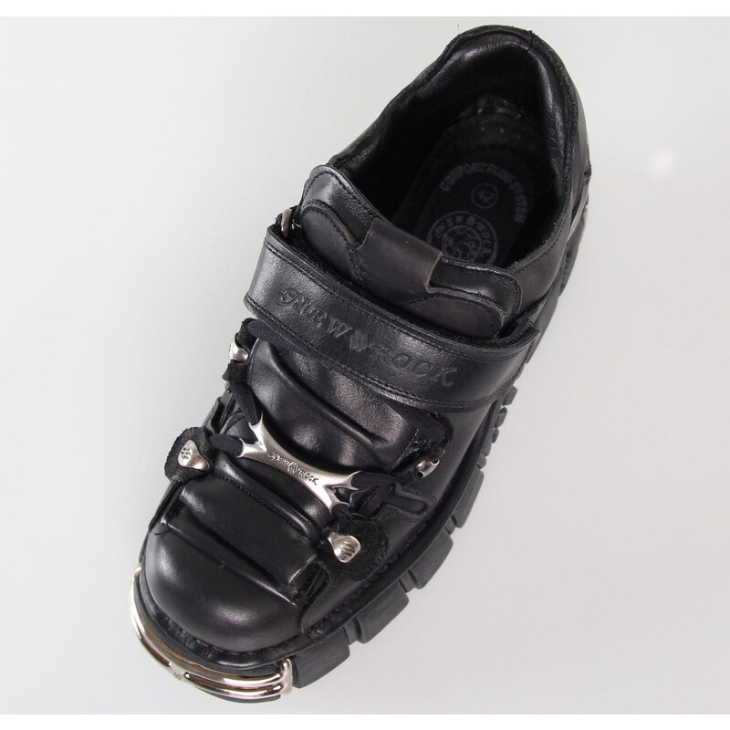 Lederschuhe Frauen - Bolt Shoes (131-S1) Black - NEW ROCK - M.131-S1