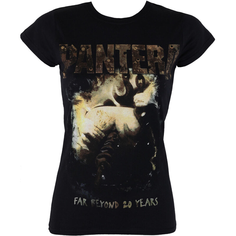 Metal T-Shirt Frauen Pantera - Original Cover - ROCK OFF - PANTS10LB