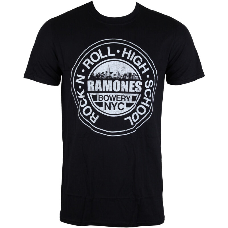 Metal T-Shirt Männer Ramones - RNR Bowery - ROCK OFF - RATS13MB