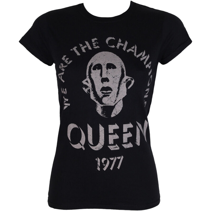 Metal T-Shirt Frauen Queen - We Are The Champions - ROCK OFF - QUTS16LB
