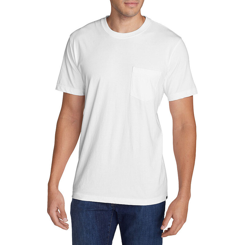 Eddie Bauer Legend Wash T-Shirt - Kurzarm mit Tasche EDDIE BAUER weiß L,M,S,XL,XXL,XXXL