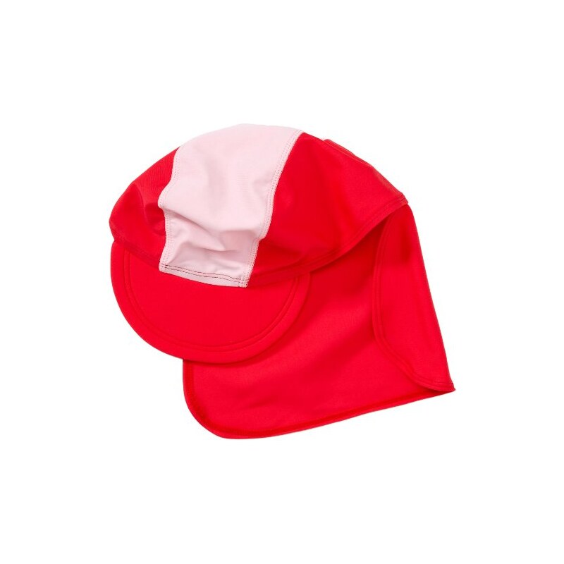 Playshoes Unisex - Baby Babybekleidung/ Badebekleidung UV-Schutz nach Standard 801 und Oeko-Tex Standard 100 Bademütze Basic rot/rosa 460065