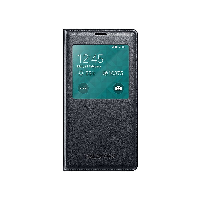 Samsung Handytasche »S-View Cover EF-CG900 für Galaxy S5, Black«