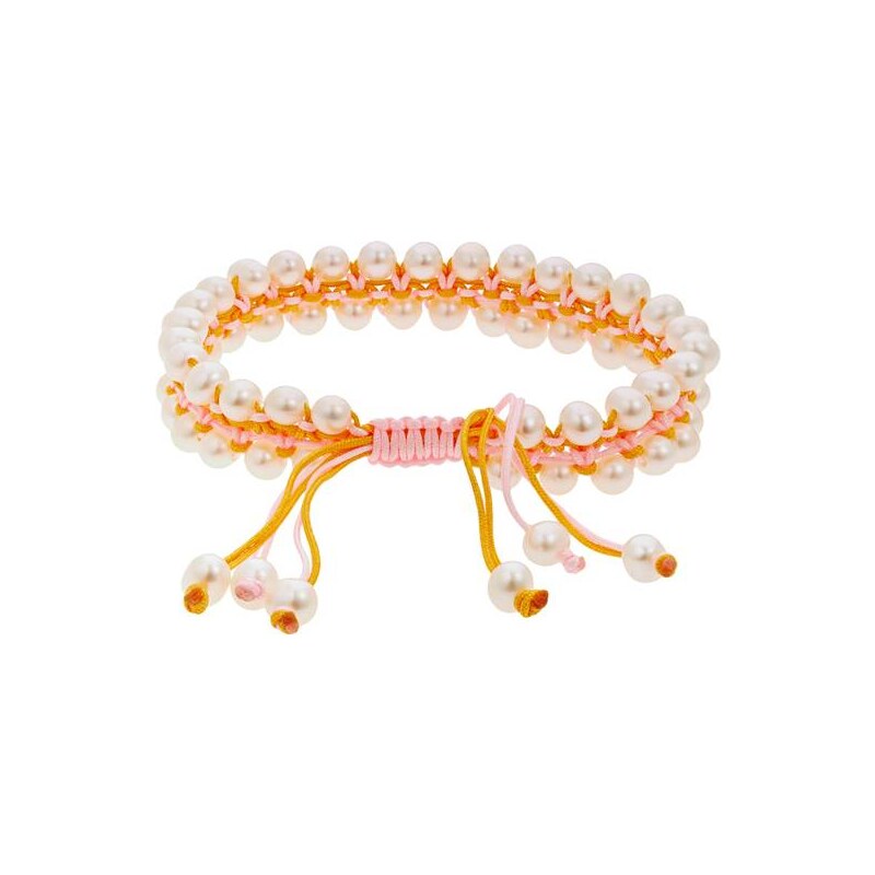 Fabiani Pearls Perlen-Armband Süßwasser-Zuchtperle