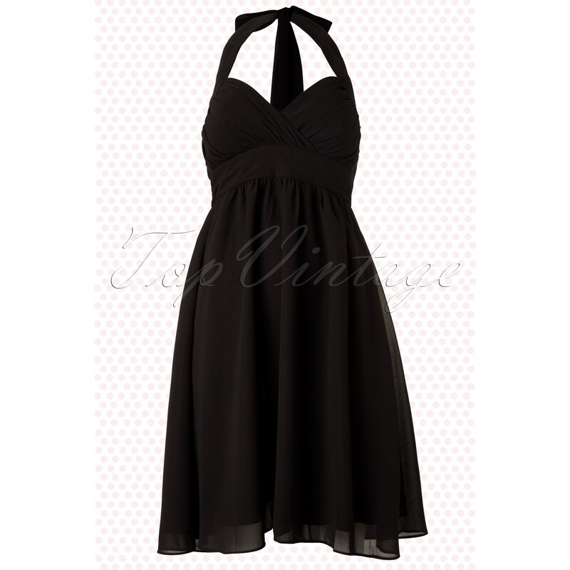Amy Tallulah Black Party Dress