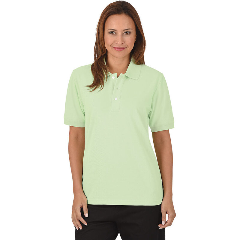 Damen TRIGEMA Polo-Shirt Industriewäsche TRIGEMA grün 4XL,5XL,L,M,S,XL,XS,XXL,XXXL