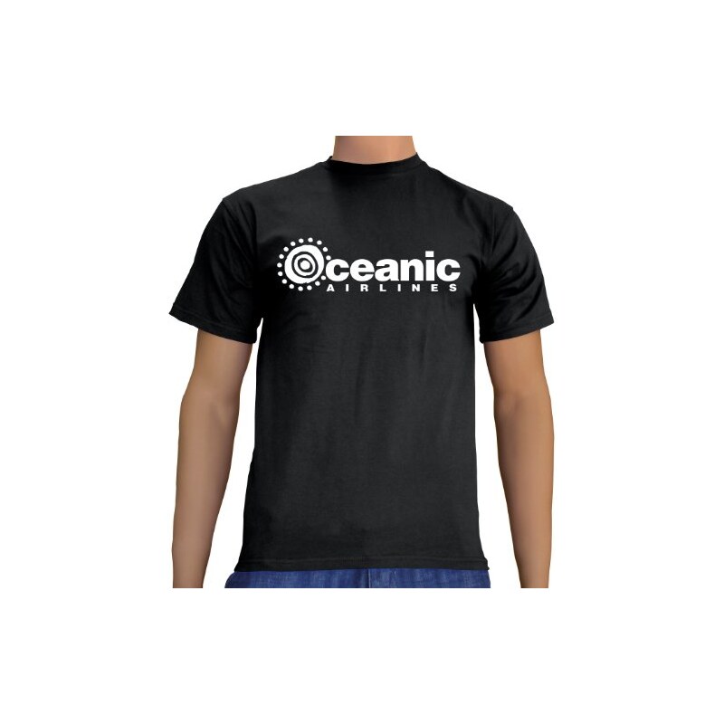Touchlines Unisex/Herren T-Shirt Oceanic Airlines - Lost Dharma B1751