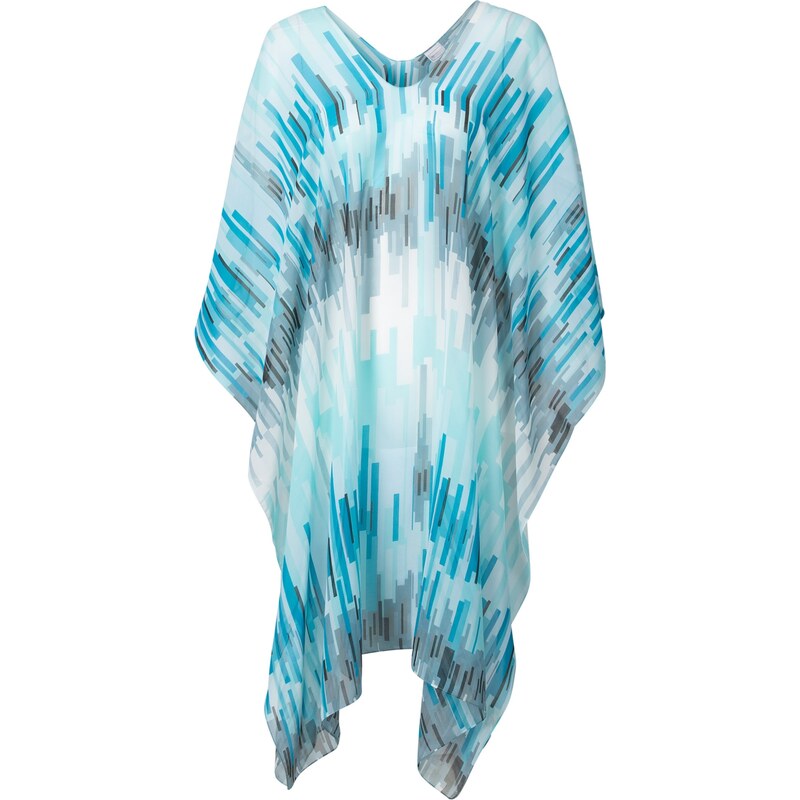 bpc selection Strand Tunika-Kleid halber Arm in blau für Damen von bonprix
