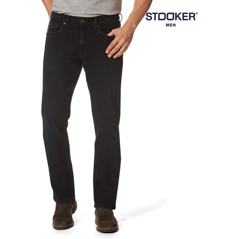 Stooker Men Stooker Regular Straight-Jeans Frisco Deep-Blue - W32-L30