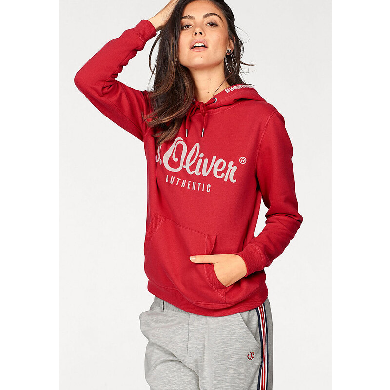 S.OLIVER RED LABEL Damen RED LABEL Hoodie rot 34,38,40,44