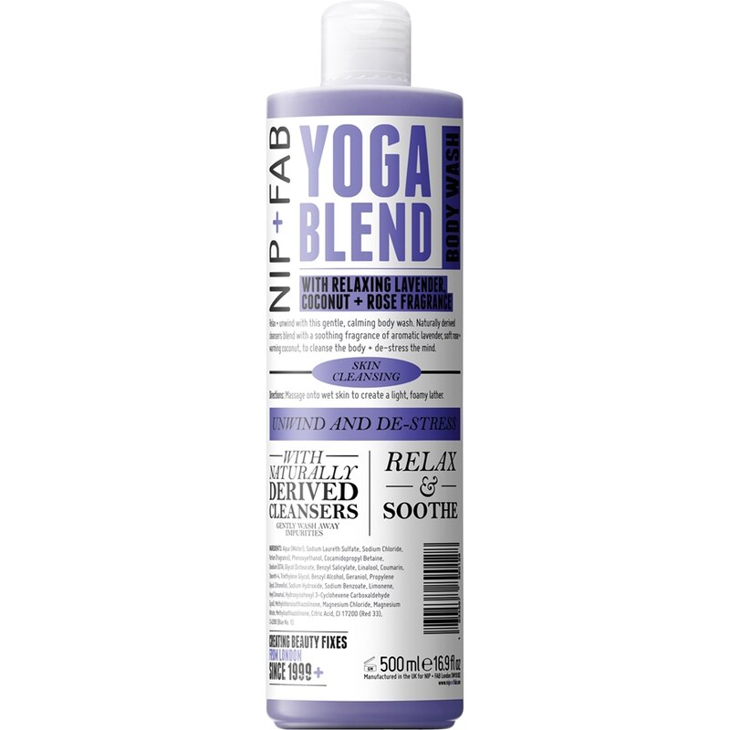Nip+Fab - Yoga Blend - Duschgel, 500 ml - Transparent