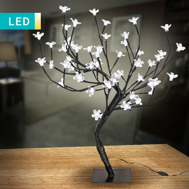 Lesara Kirschblütenbaum mit 48 LEDs