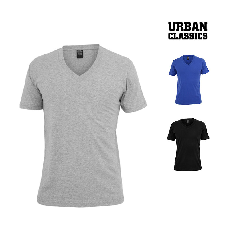 Urban Classics Basic-T-Shirt Unifarben - Schwarz - M