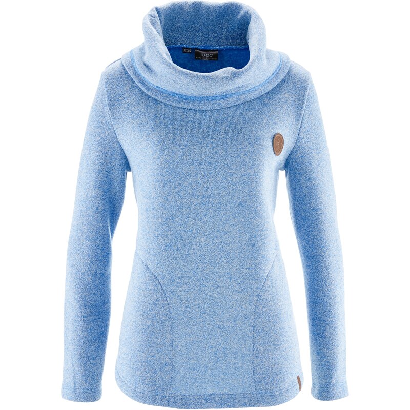 bpc bonprix collection Sweatshirt langarm in blau für Damen von bonprix