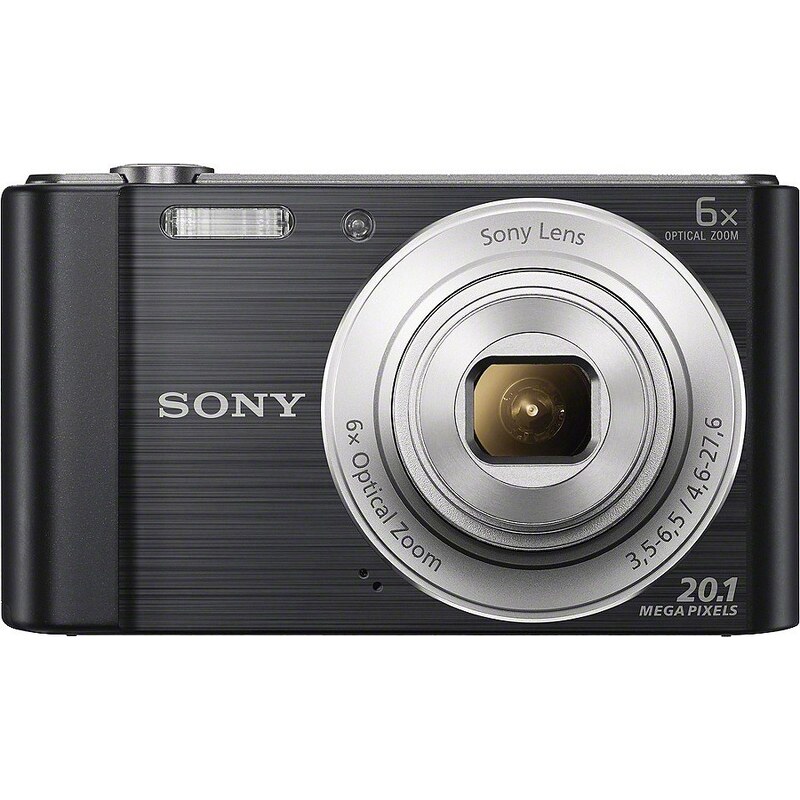 Sony Cyber-shot DSC-W810 Kompakt Kamera, 20,1 Megapixel, 6x opt. Zoom, 6,8 cm (2,7 Zoll) Display
