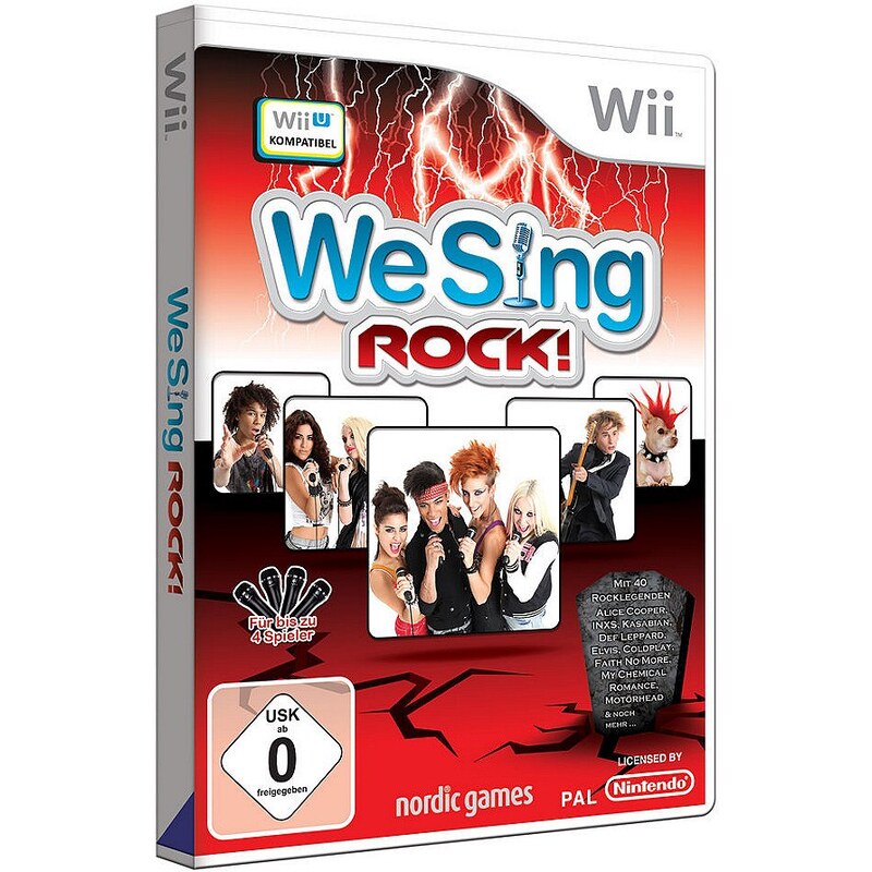 Nordic Games Wii - Spiel »We Sing Rock!«