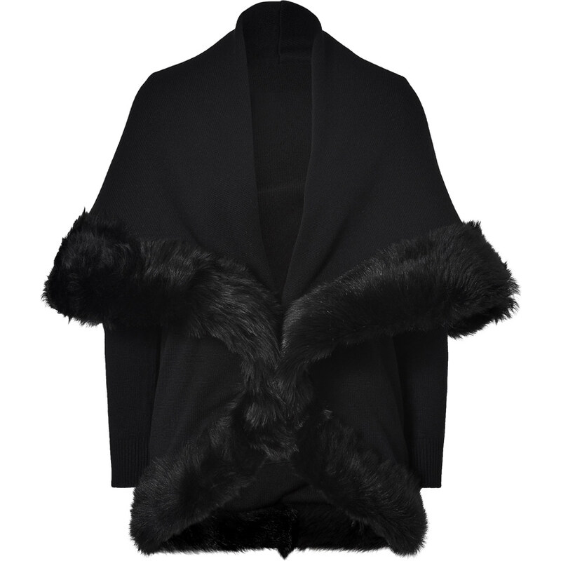 Ralph Lauren Collection Cashmere Shawl Collar Cardigan in Black