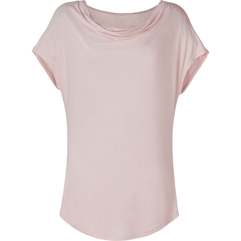 DKNY Ballet Rose Draped Neck T-Shirt