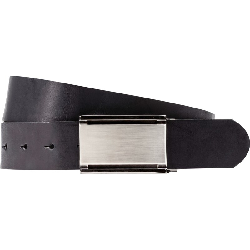 bpc bonprix collection Herrengürtel Elegant Bonded Leather in schwarz für Herren von bonprix