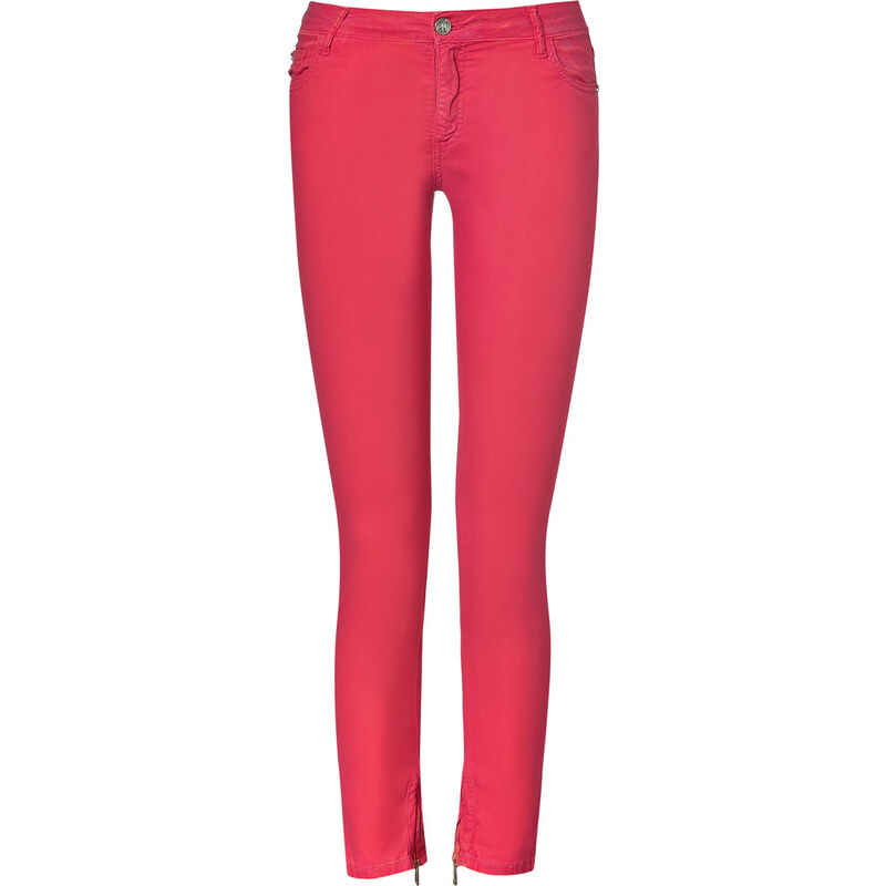 Faith Connexion Rose/Coral Ultra Light Skinny Jeans