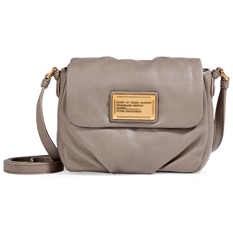 Marc by Marc Jacobs Leather Isabelle Crossbody Bag in Warm Zinc