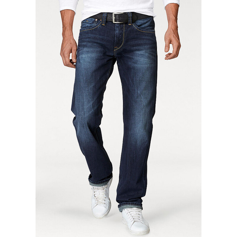 Pepe Jeans Straight-Jeans KINGSTON ZIP PEPE JEANS blau 30,31,32,33,34,36