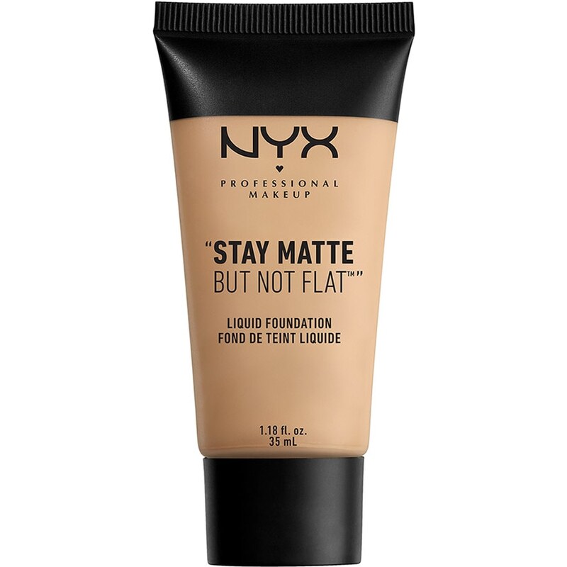 NYX Professional Makeup Nr. 02 Nude Stay Matte But Not Flat Liquid Foundation 1 Stück
