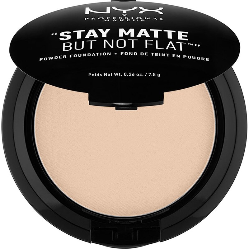 NYX Professional Makeup Nr. 02 - Nude Stay Matte But Not Flat Powder Foundation 1 Stück