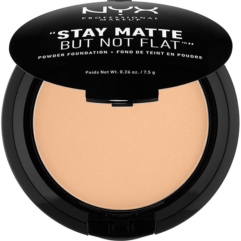 NYX Professional Makeup Nr. 07 - Warm Beige Stay Matte But Not Flat Powder Foundation 1 Stück