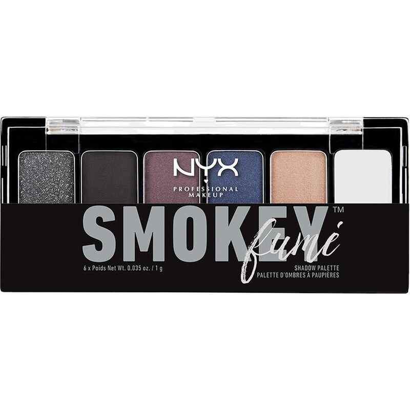 NYX Professional Makeup The Smo Smokey Fume Shadow Palette Lidschattenpalette 6 g