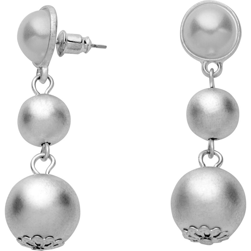 bpc bonprix collection Storno Ohrringe Perlen dreifach in silber für Damen von bonprix