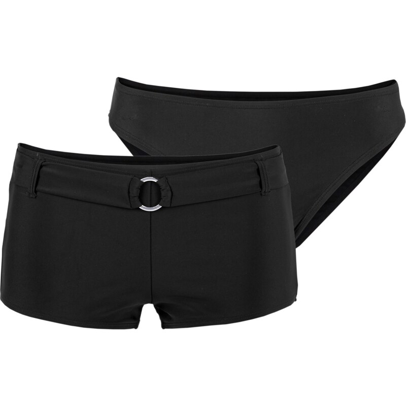 bpc selection Bikinihose (2er-Pack) in schwarz für Damen von bonprix
