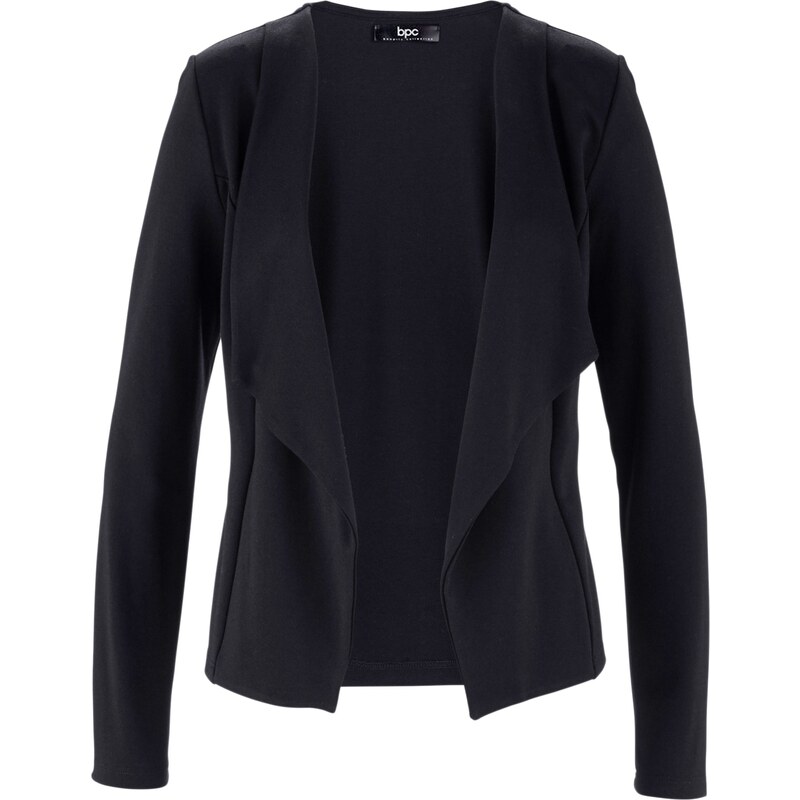bpc bonprix collection Shirt-Blazer langarm in schwarz für Damen von bonprix