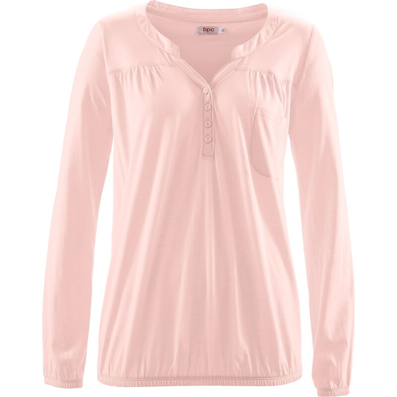 bpc bonprix collection Langärmlige Shirtbluse langarm in rosa für Damen von bonprix