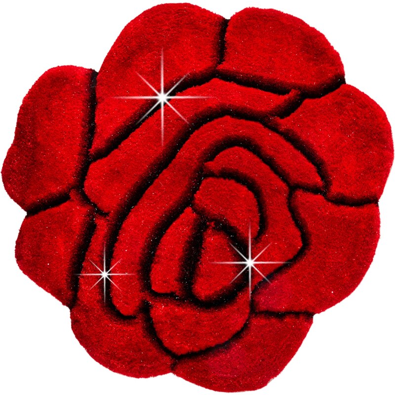 bpc living Teppich Rose in rot von bonprix