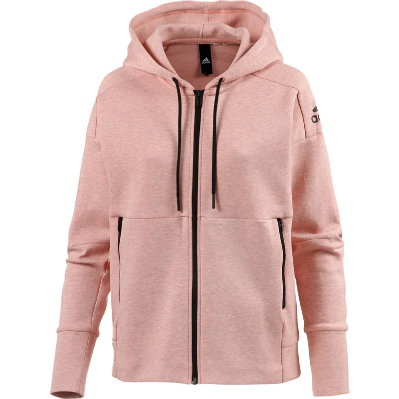 adidas ID Stadium Sweatjacke Damen in stadium heather aero pink GLAMI