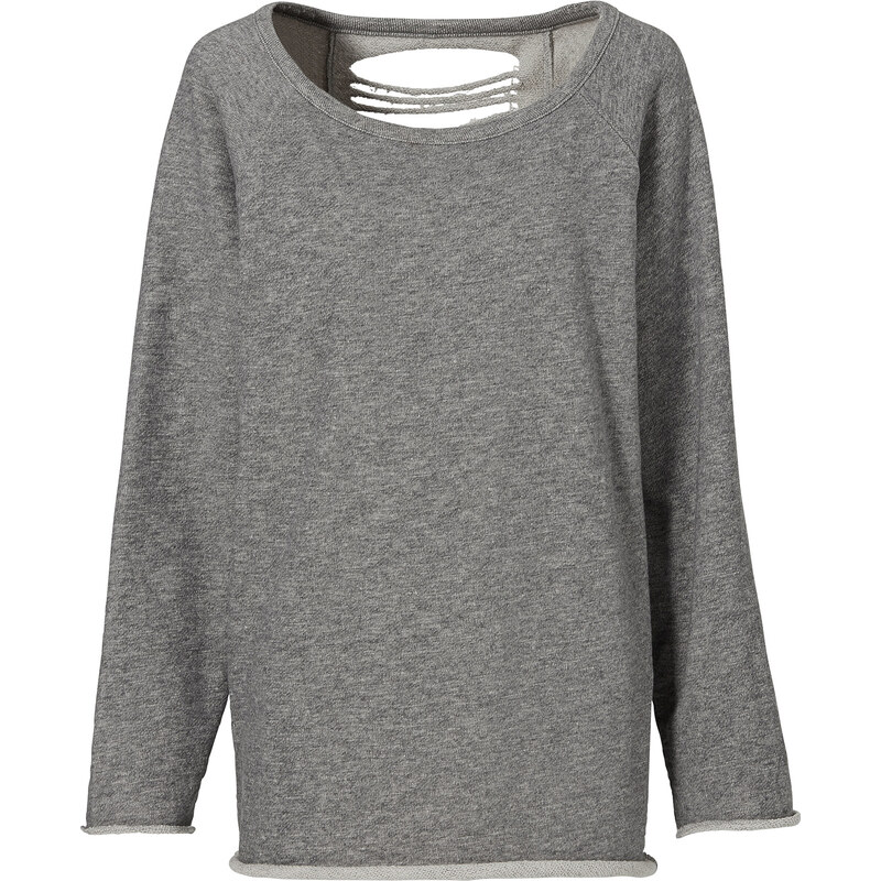 RAINBOW Sweatshirt in grau (Rundhals) für Damen von bonprix
