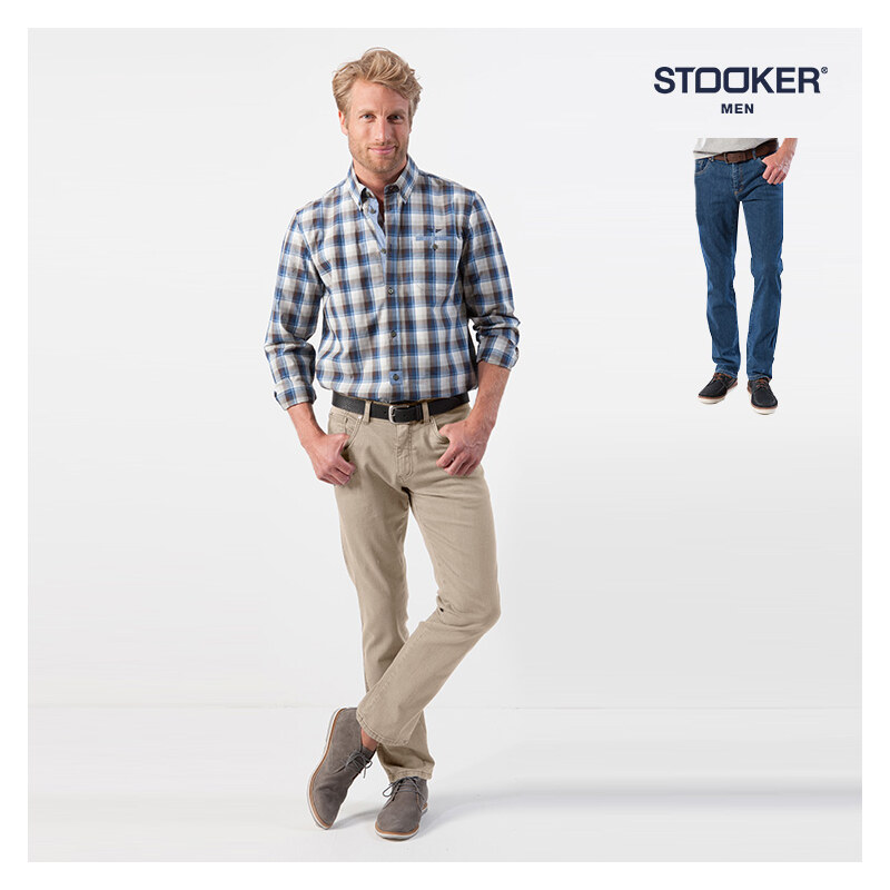 Stooker Men Stooker Jeans im 5-Pocket-Style - Blau - W36-L30