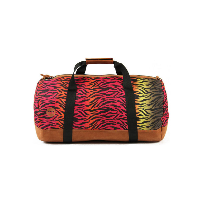 Mi-Pac Hot Zebra Print Duffle Bag - Rainbow