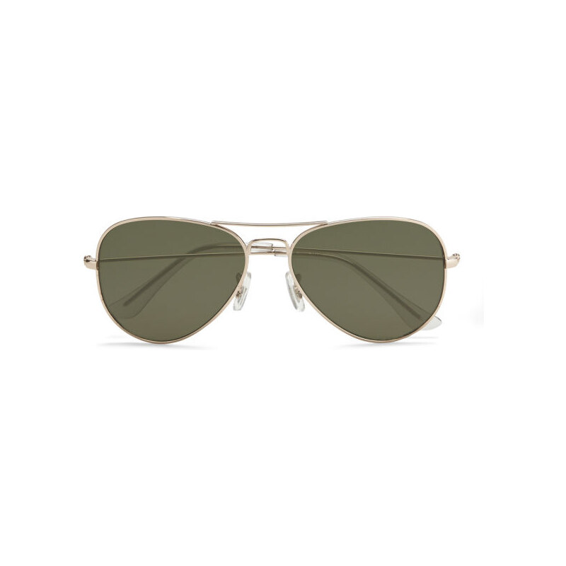 Vero Moda Women's Aviator Sunglasses - Pale Gold