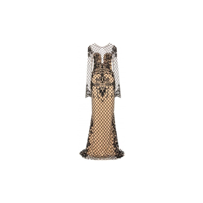 Zuhair Murad Sequin And Bead-embellished Floor-length Gown