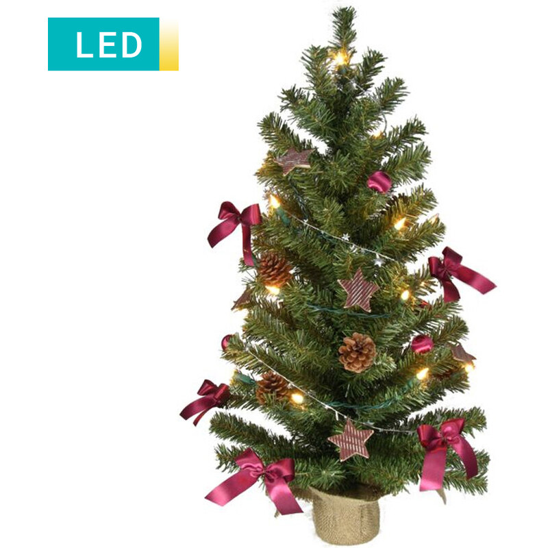 Lesara Deko-Weihnachtsbaum mit Lichterkette