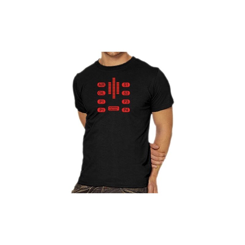 Touchlines Unisex/Herren T-Shirt Knight Rider- Kitt Control B1738
