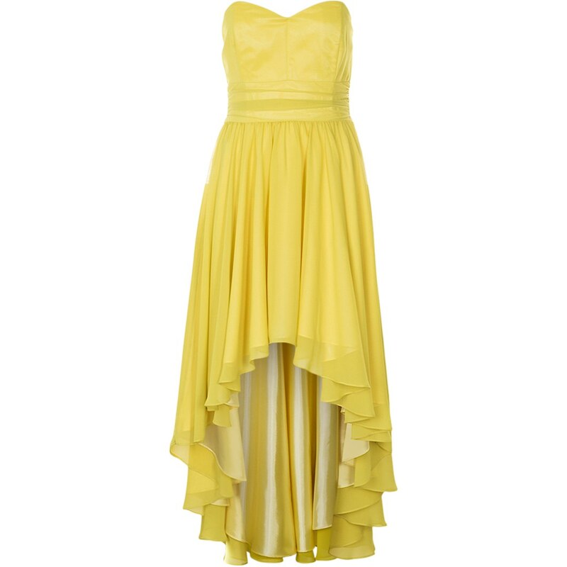 Swing Cocktailkleid / festliches Kleid gelb